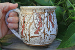Load image into Gallery viewer, Snowy Cabin with Cardinals in a Birch Forest Mug, 18 oz
