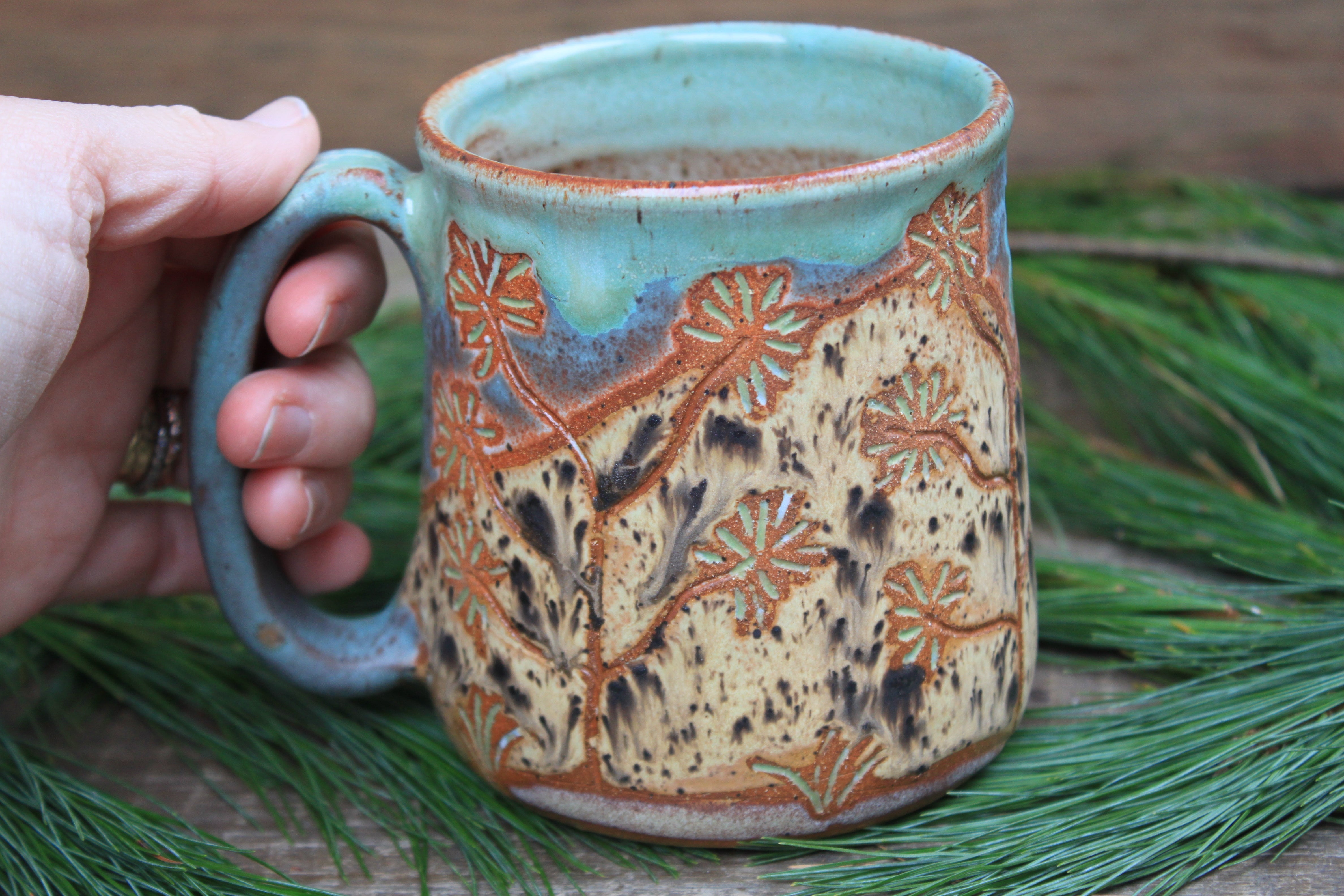 Joshua Tree Days Mug, 18 oz