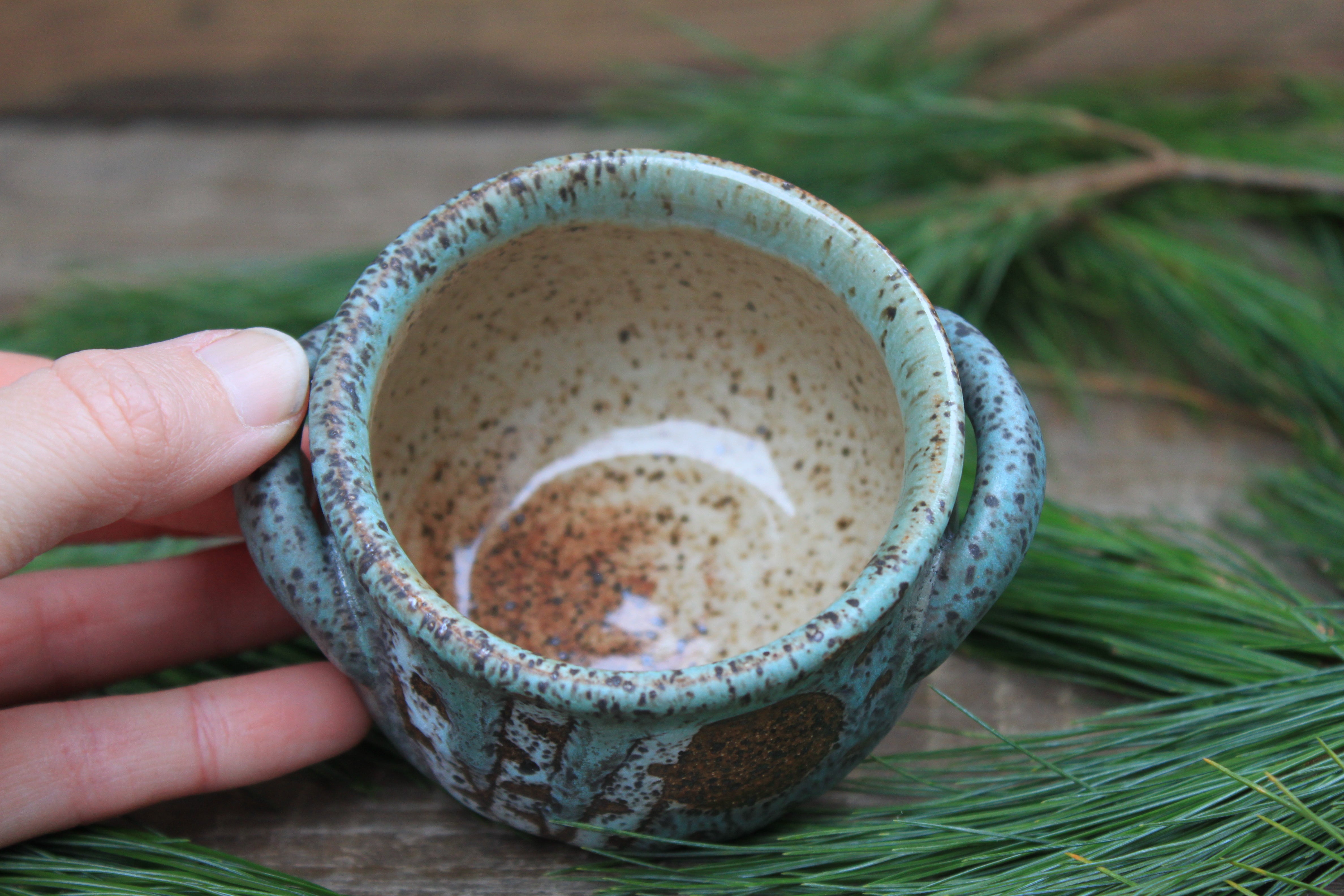 Birch Tree Days and Crescent Moon Mini Crock